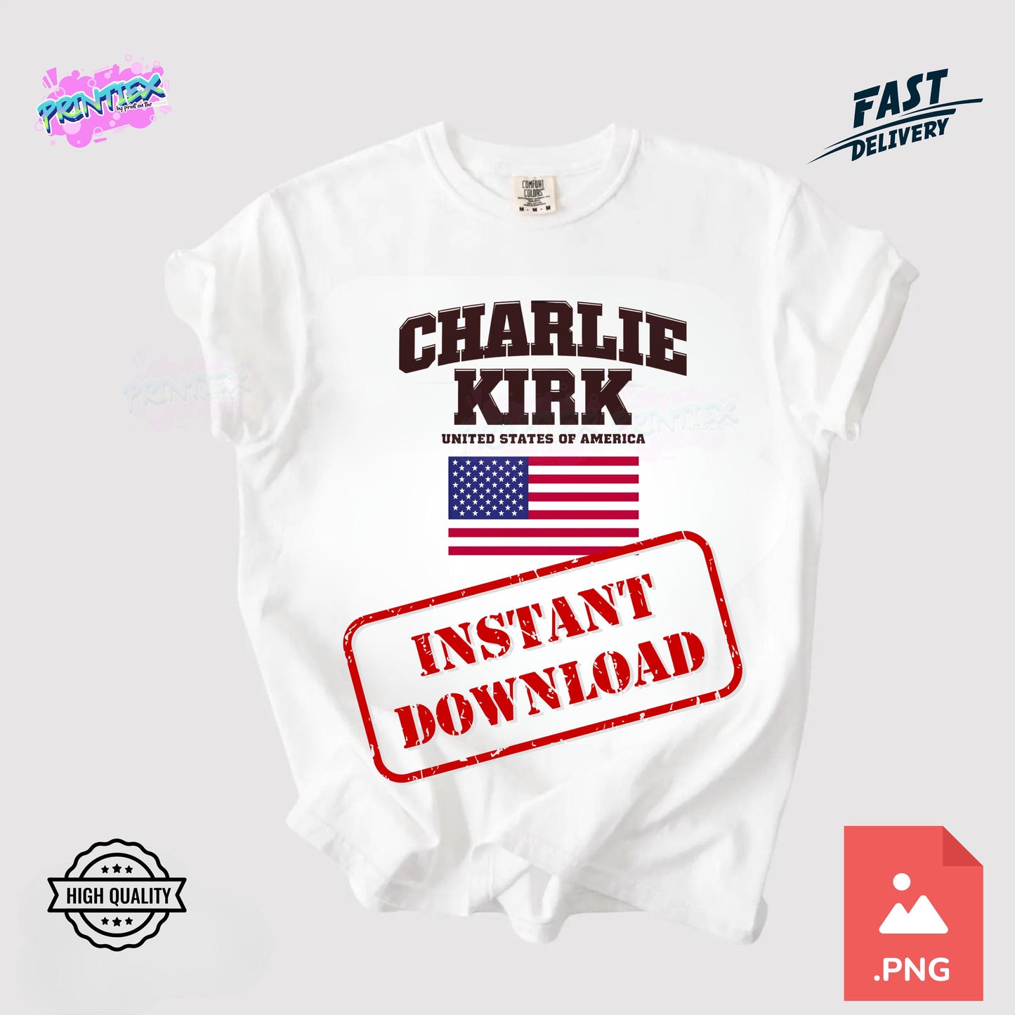 Charlie Kirk Assassination Shirt is not free Png Svg, A True Patriot Charlie Kirk , Pray for Charlie Kirk Png, Design Png, Freedom
