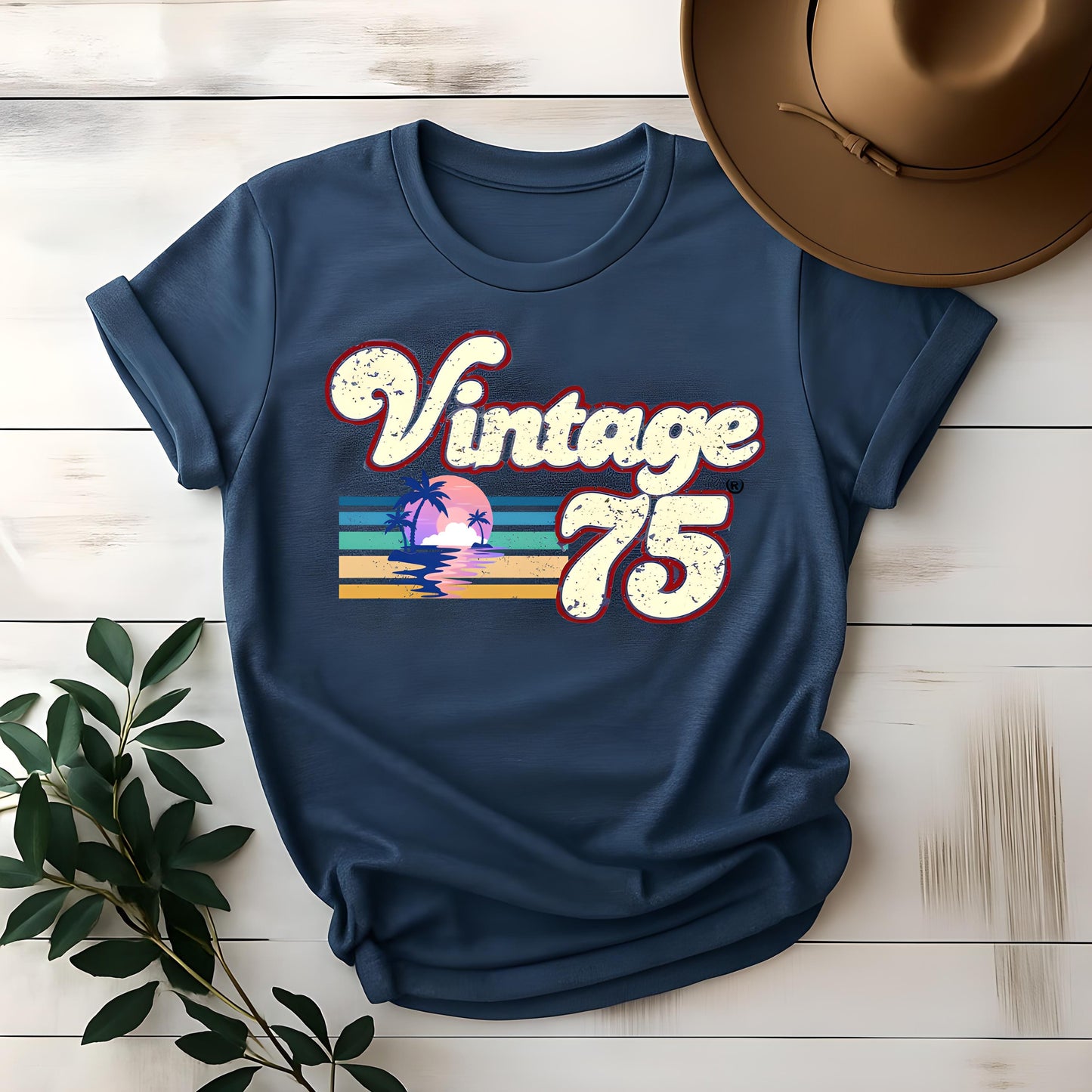 1975 Vintage Birthday Gift Tee Retro Style 50th Birthday for Women Vintage 1975 T Shirt 50th Birthday 50th Birthday Gift Father Gift