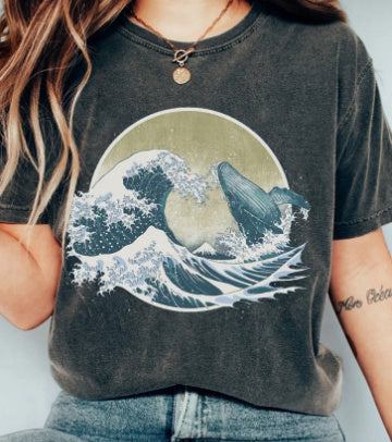 New Vintage Cotton Horror Movie Halloween Printed T-shirt