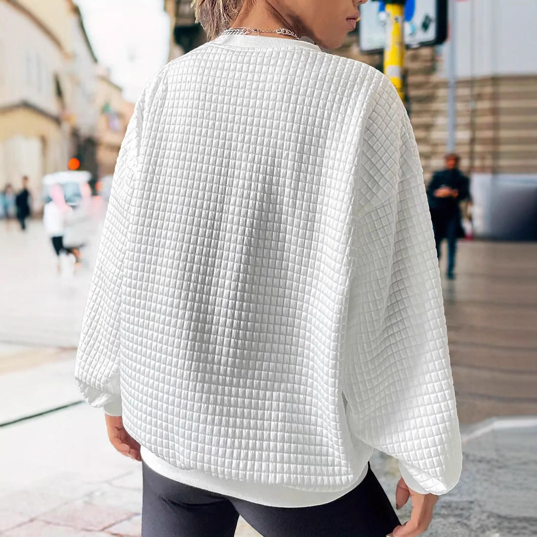 Fashion Christmas Printing Casual Sweatshirt Women