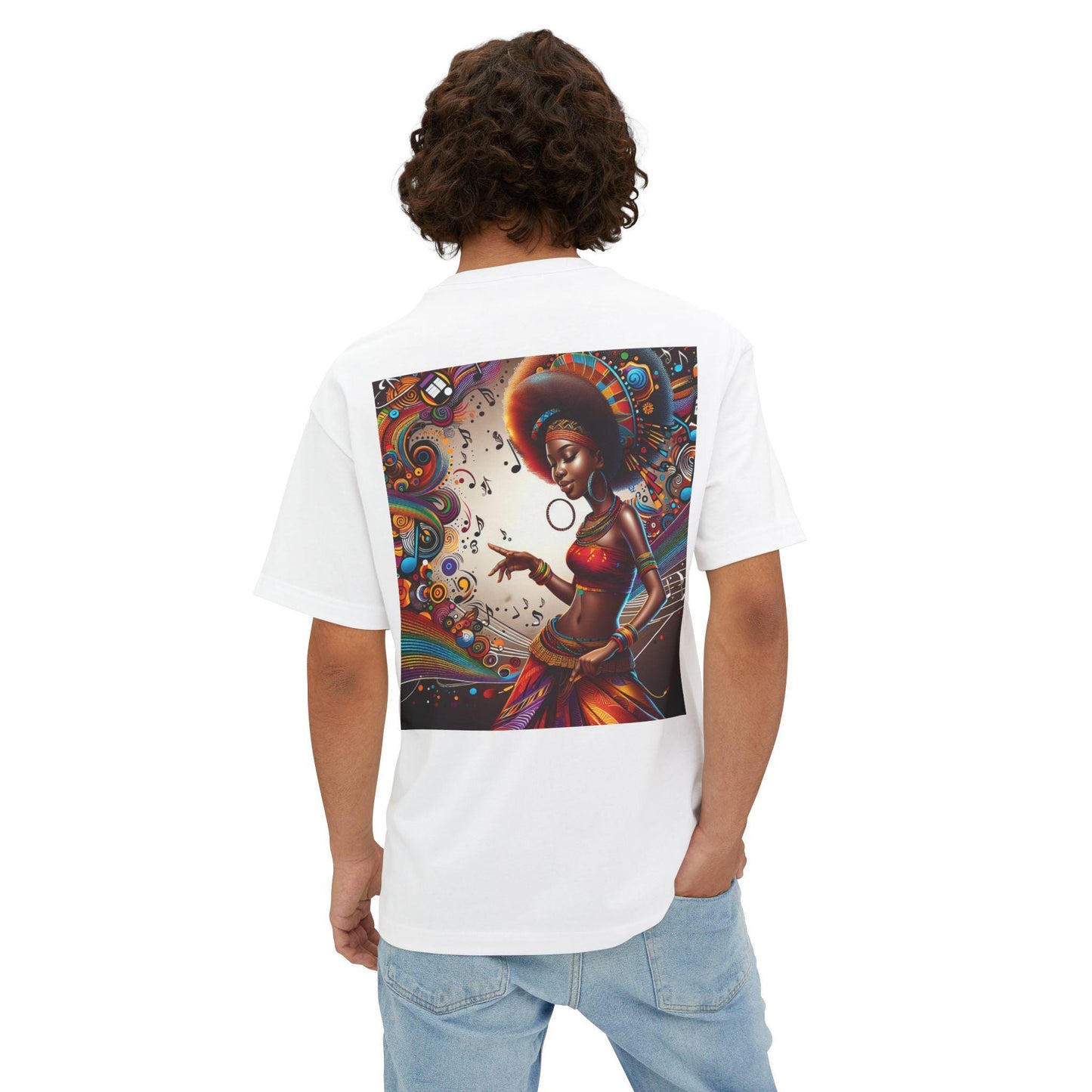 Copy of Patriotic Love Oversized Tee, Fourth of July T-Shirt, Casual Summer Top, Independence Day Apparel, Unisex Boxy Shirt