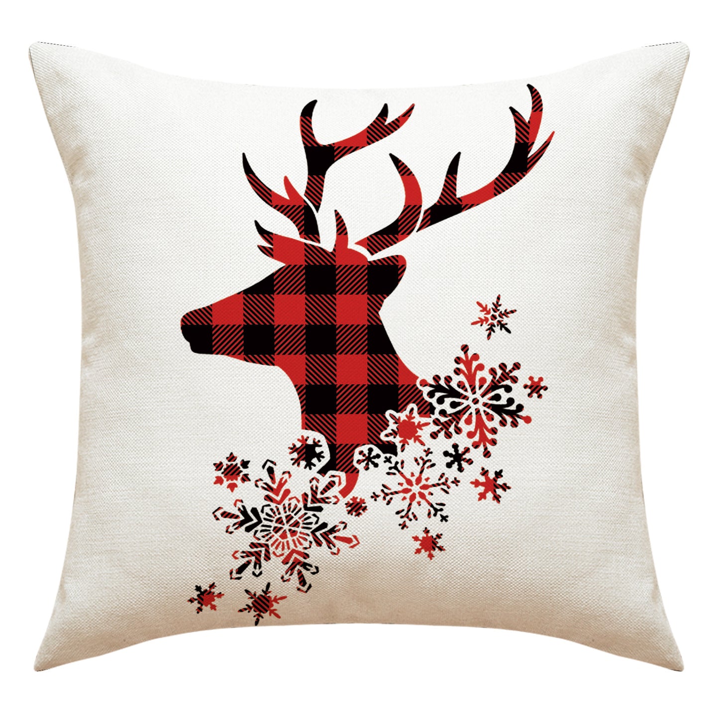 Letter Printed Pillow Cartoon Elk