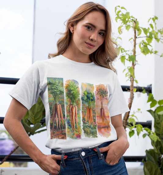Nature-Inspired Unisex Heavy Cotton Tee - Eco-Friendly Shirt, Gift for Nature Lovers, Outdoor T-Shirt, Casual Wear, Sustainable Fashion