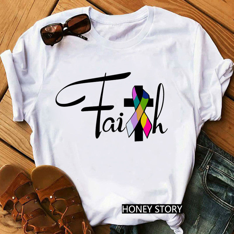 Girls print T-shirt