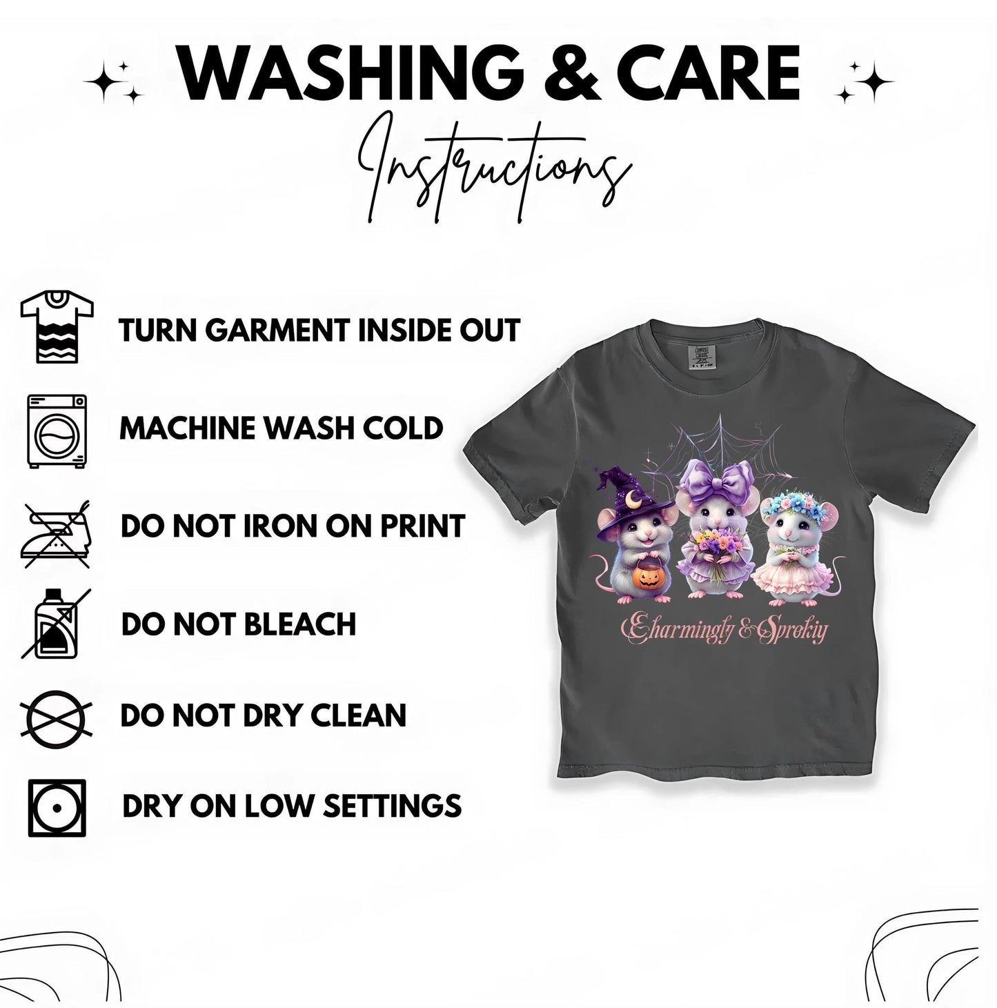 Cute Halloween Mouse Shirt for Women, Kawaii Spooky Season Tee,Fall Festival Graphic Top,Autumn Gift Idea, Witch Mouse Shirt