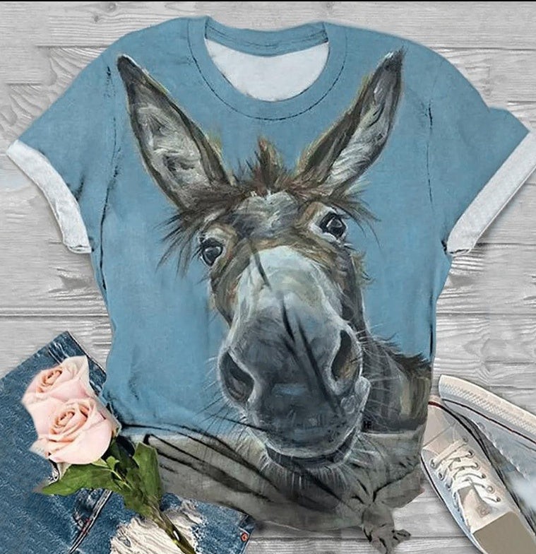 Halloween Retro Print T-shirt With The Same Style For Men And Women