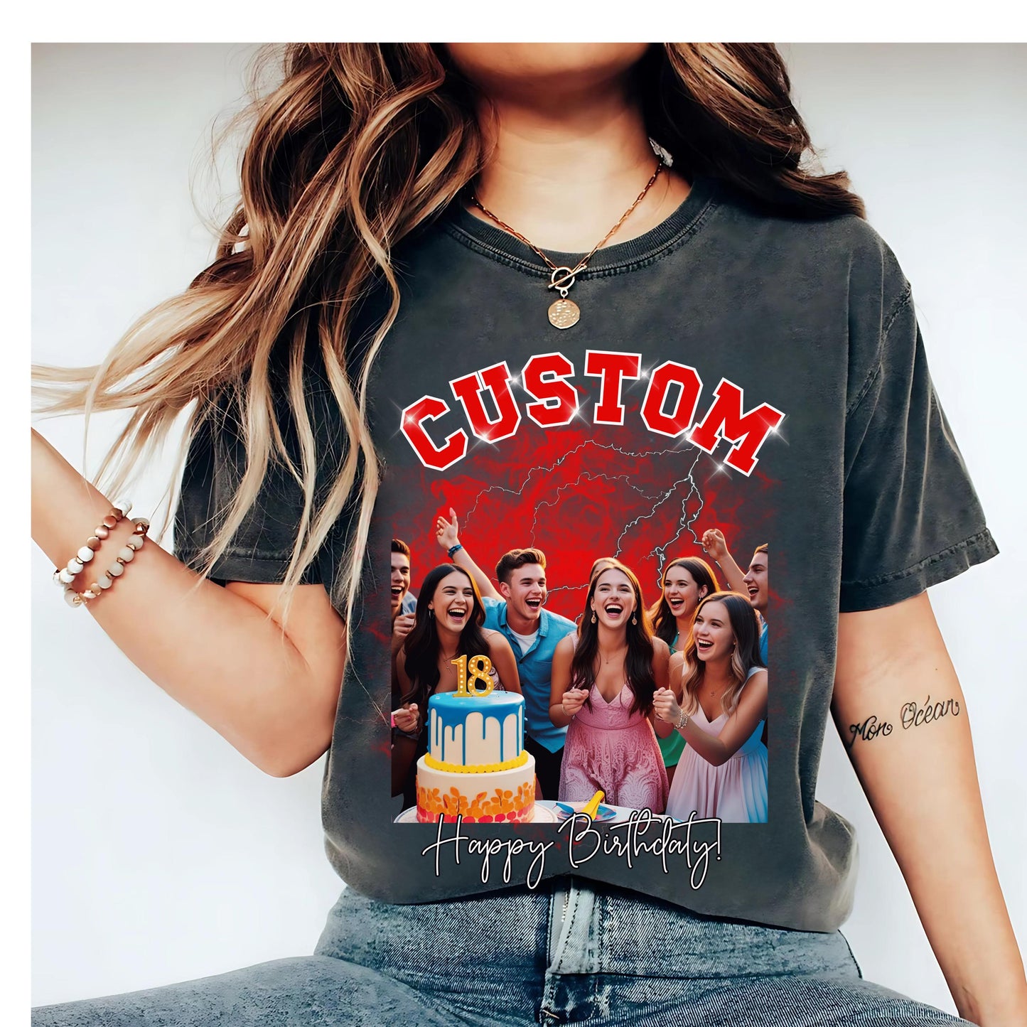 CUSTOM Bootleg Rap Tee, Custom Your Own Bootleg Shirts, Custom Photo, Vintage 90s Graphic T-shirt, Custom Photo Shirt, Custom Valentine Top