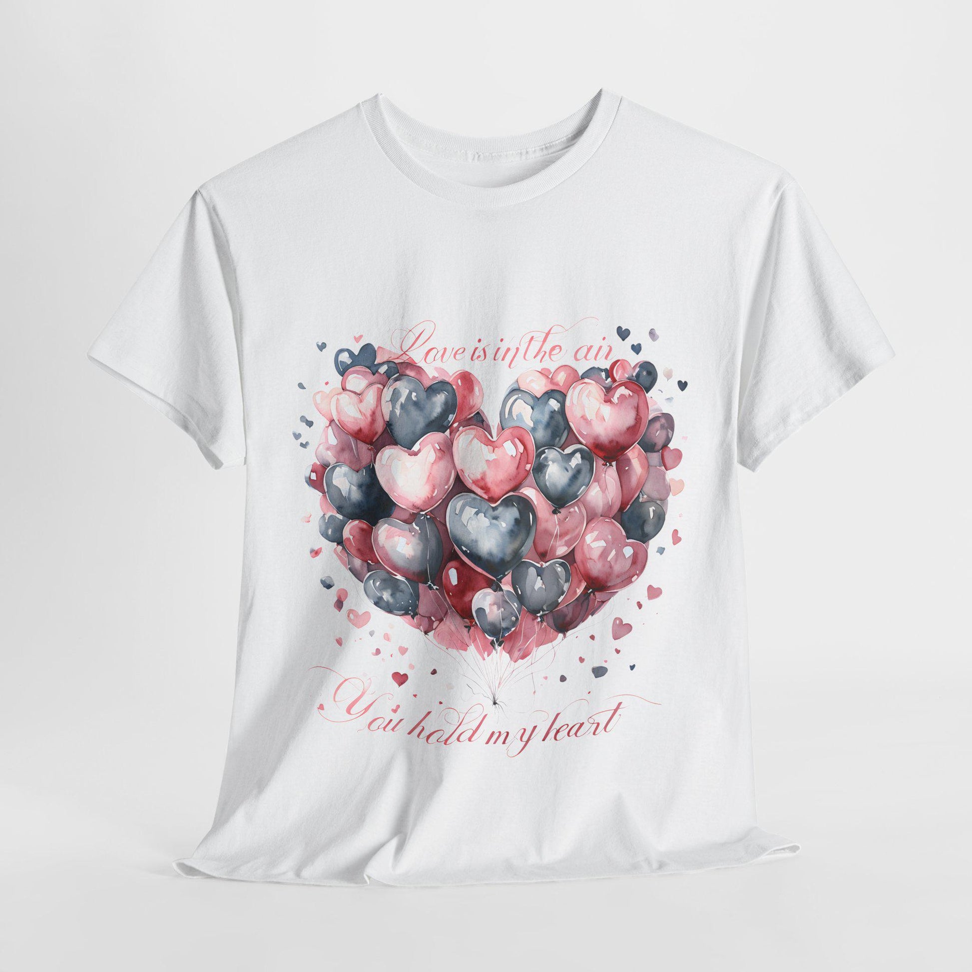 Heartfelt Graphic Tee, Casual T-Shirt Gift, Valentine's Day Shirt, Cute Unisex Top, Romantic Apparel - Unisex Tee, Valentine's Day Gift,