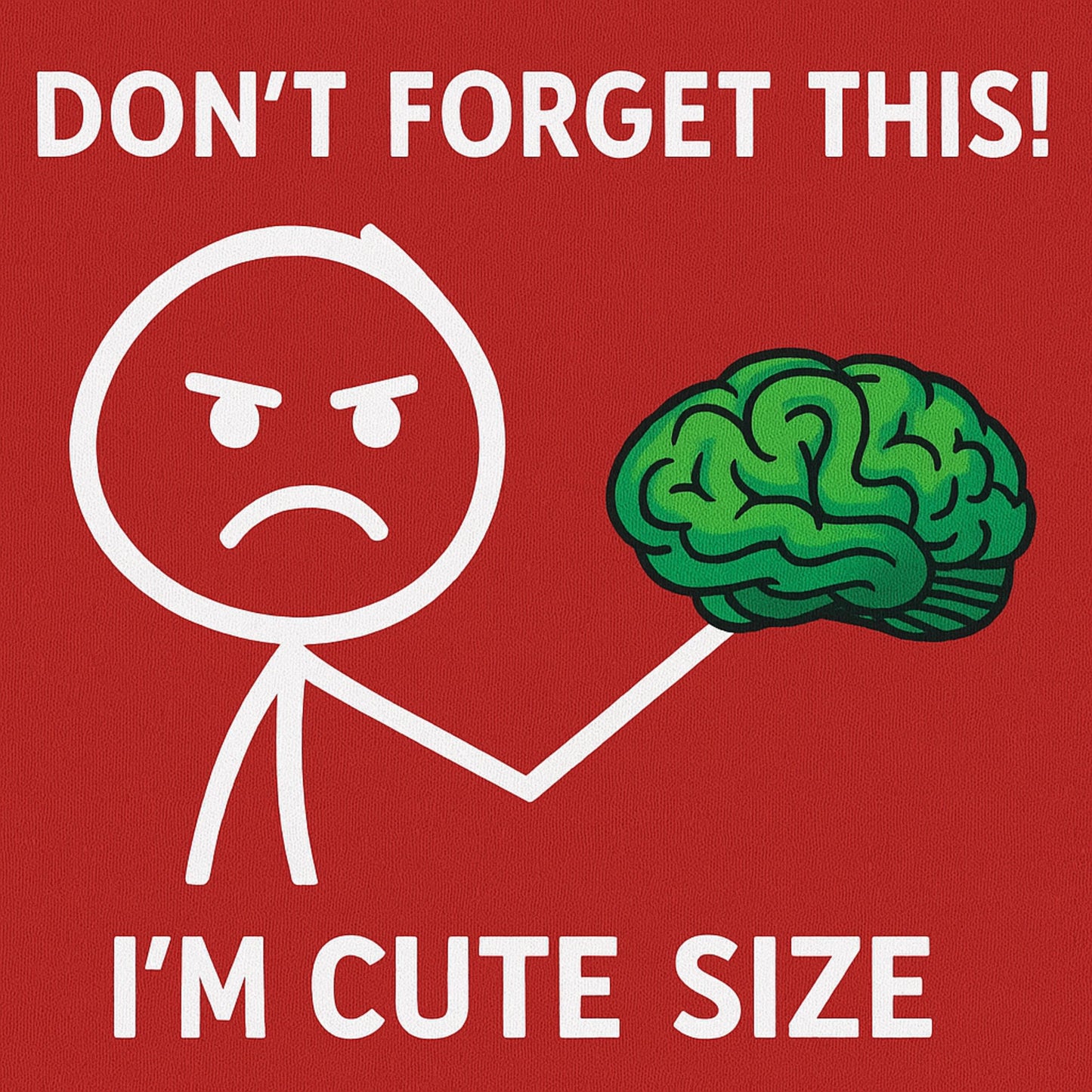 Dont Forget Funny Brain T Shirt Unisex Graphic Tee Stick Figure Cartoon Design Psychology Shirt Geek Nerd Top Smart Gift For Friends Him Her