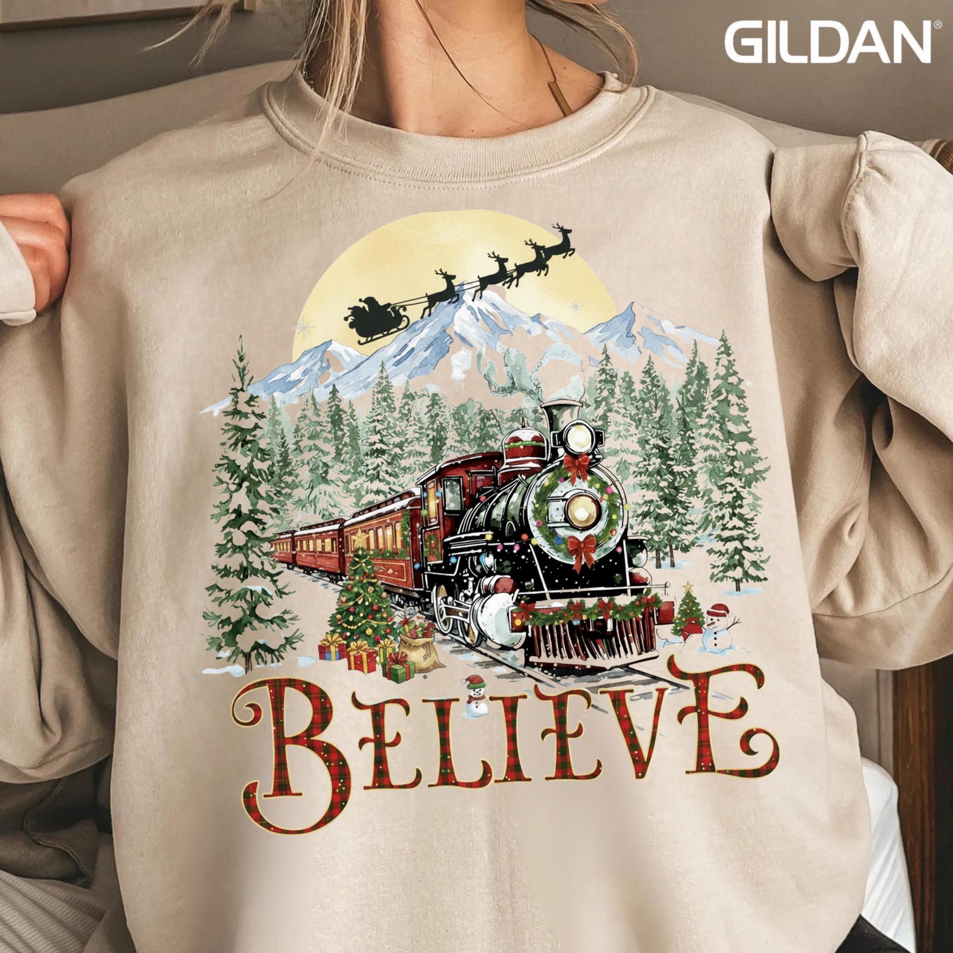 Polar Express shirt , Christmas Gift, Christmas Believe Sweater, Merry Christmas T-Shirt, Gift Ideas, All Aboard Polar Express, Hoodie Xmas