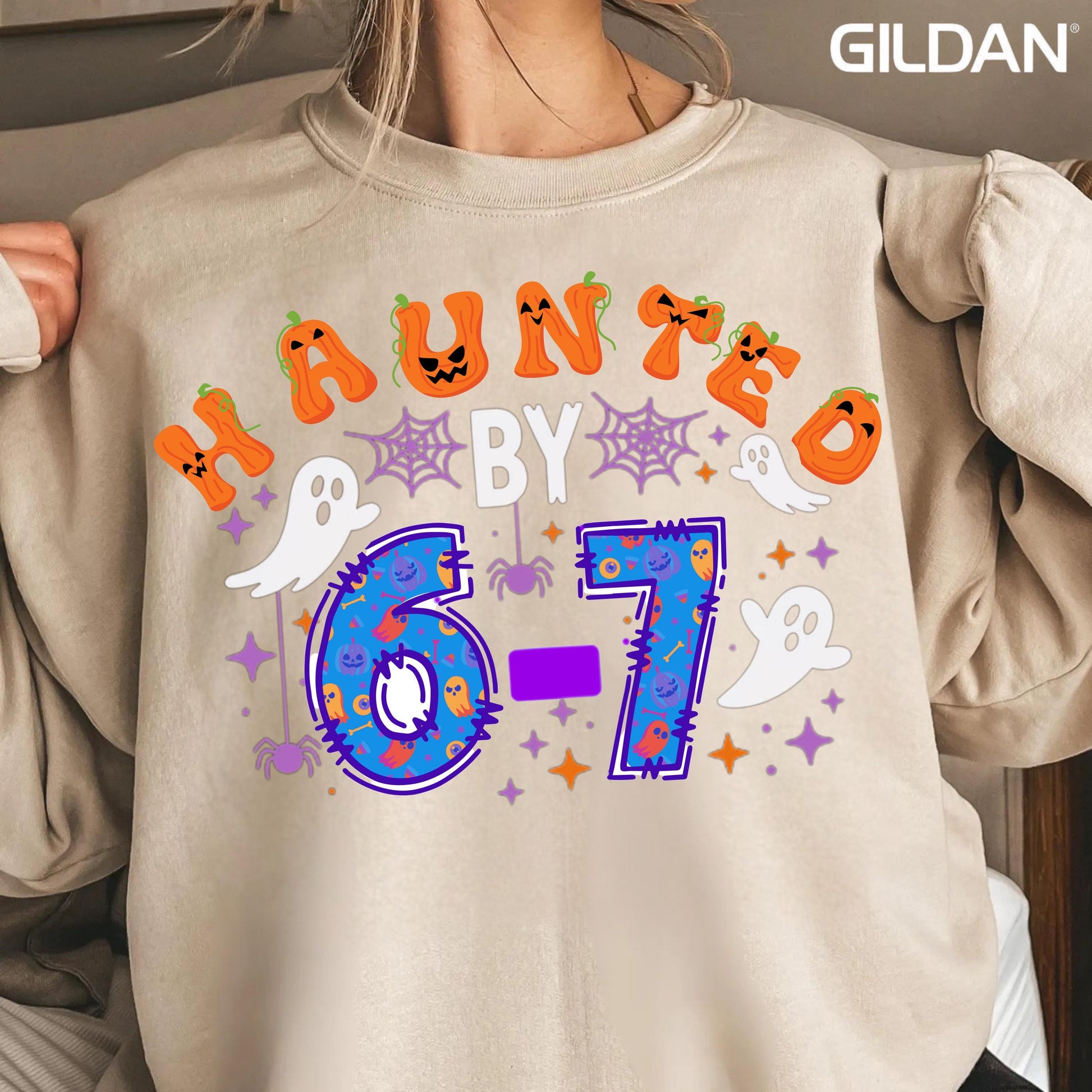 Six Seven Meme Halloween Shirt: Sweatshirt Funny Tee