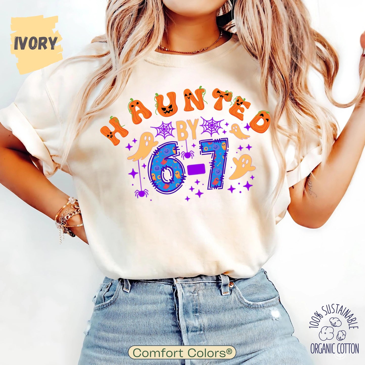 Six Seven Meme Halloween Shirt: Sweatshirt Funny Tee